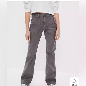 AE Snappy Stretch Super High-Waisted Flare Pant